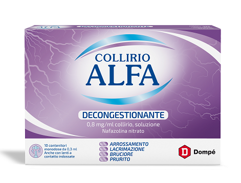 COLLIRIO ALFA DEC*10CONT 0,3ML - Farmacia Dott. Pasquale Russo