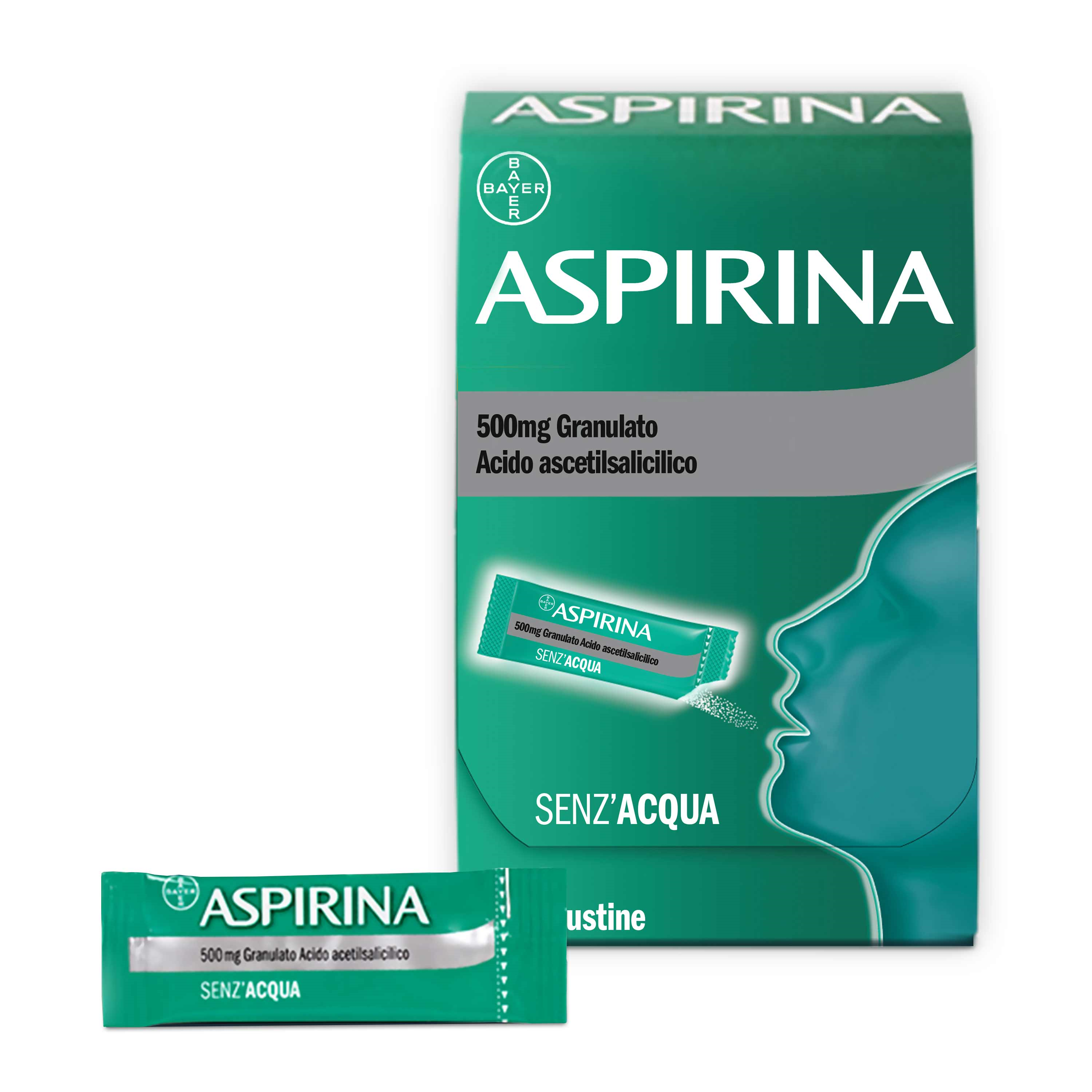 ASPIRINA*OS GRAT 10BUST 500MG - Farmacia Dott. Pasquale Russo
