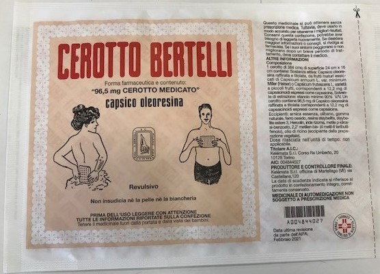 CEROTTO BERTELLI*GRANDECM16X24 - Farmacia Dott. Pasquale Russo