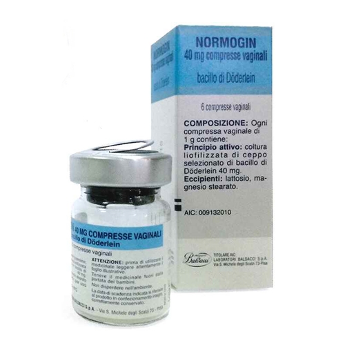 NORMOGIN*6CPR VAG 40MG - Farmacia Dott. Pasquale Russo