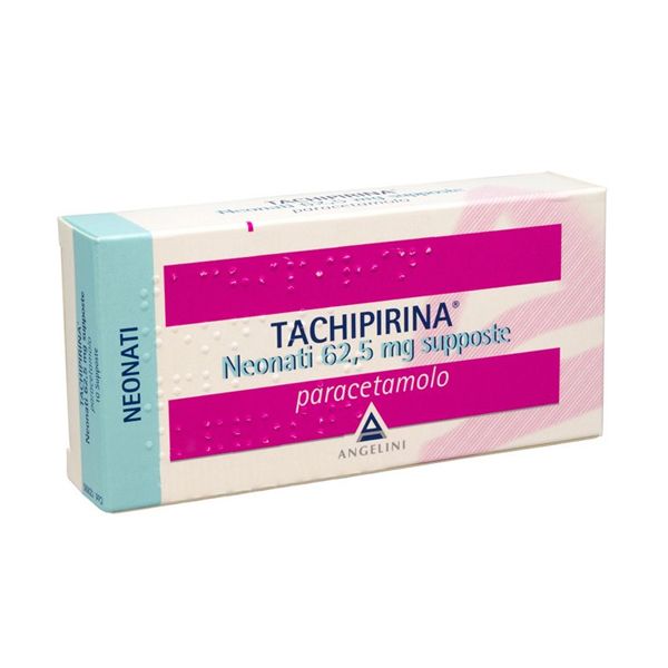 TACHIPIRINA*NEO 10SUPP 62,5MG - Farmacia Dott. Pasquale Russo