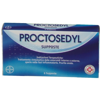 PROCTOSEDYL*6SUPPOSTE - Farmacia Dott. Pasquale Russo