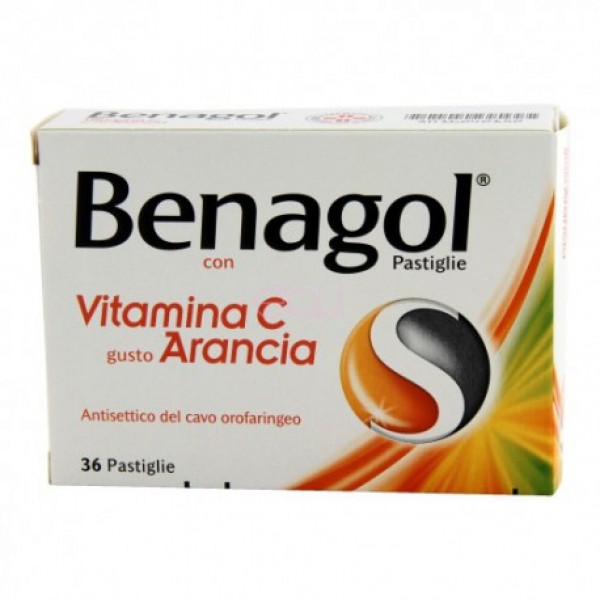 BENAGOL VIT C*36PAST ARANCIA - Farmacia Dott. Pasquale Russo