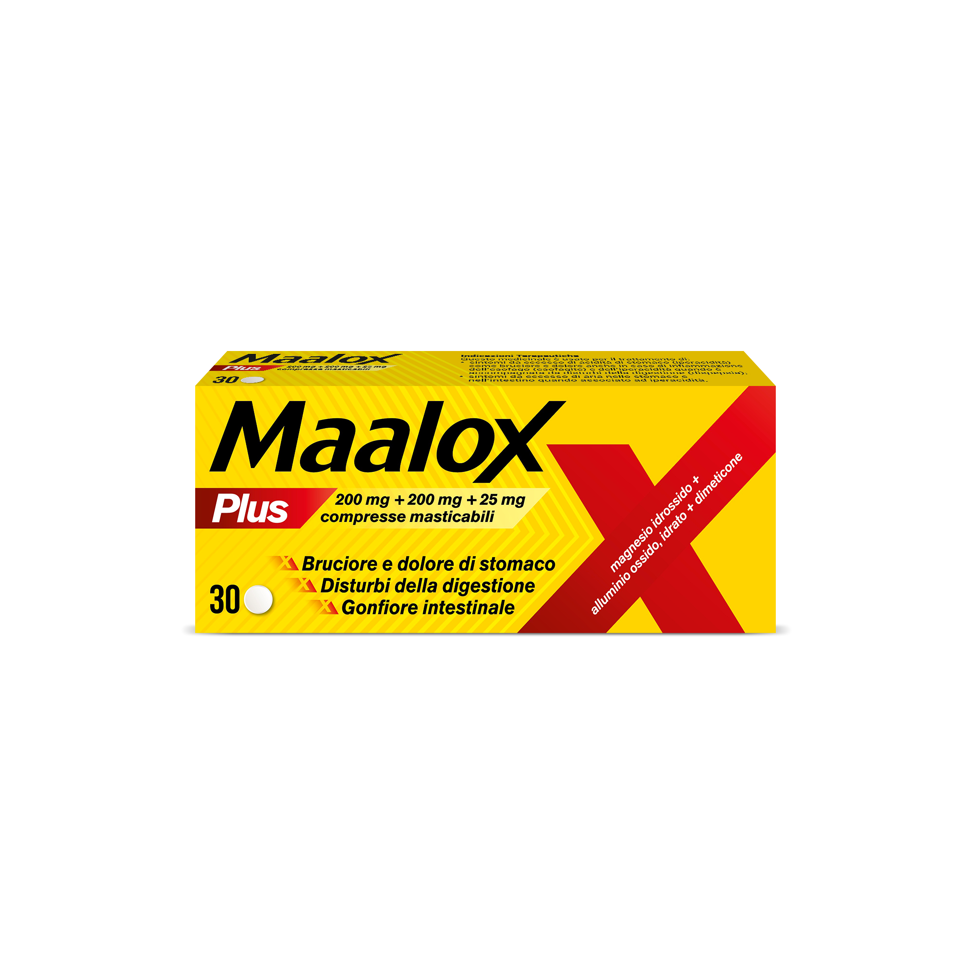 MAALOX PLUS*30CPR MAST - Farmacia Dott. Pasquale Russo