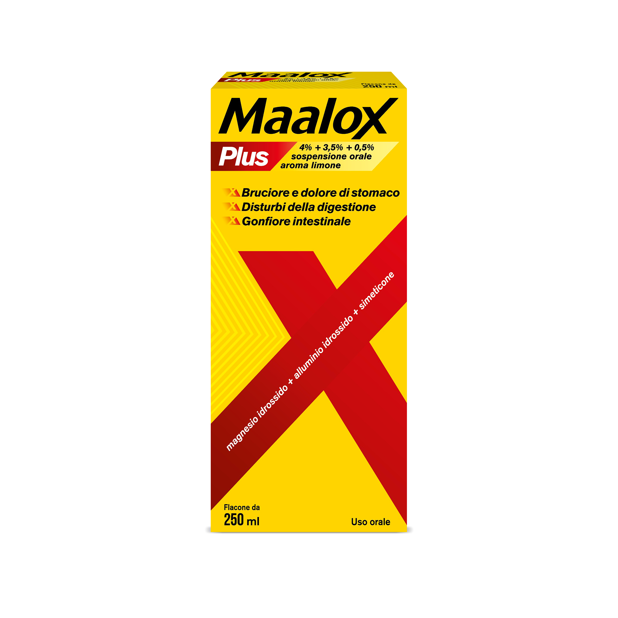 MAALOX PLUS*OS SOSP 4+3,5+0,5% - Farmacia Dott. Pasquale Russo