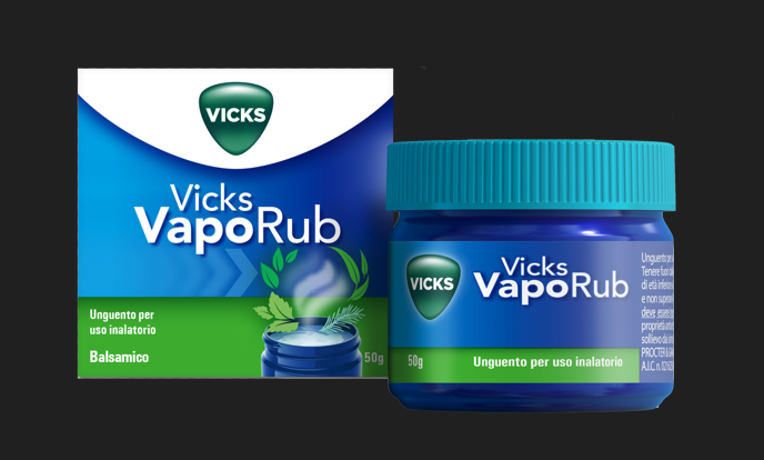 VICKS VAPORUB*UNG INAL 50G - Farmacia Dott. Pasquale Russo