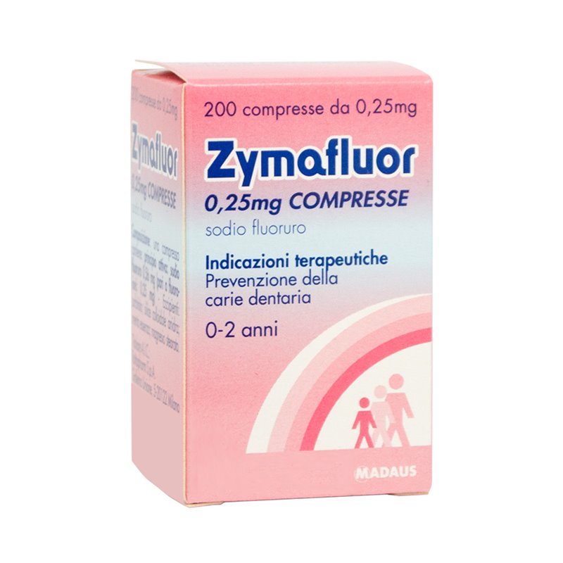 ZYMAFLUOR*200CPR 0,25MG - Farmacia Dott. Pasquale Russo