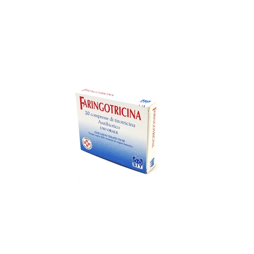 FARINGOTRICINA*20CPR ORO 2,5MG - Farmacia Dott. Pasquale Russo