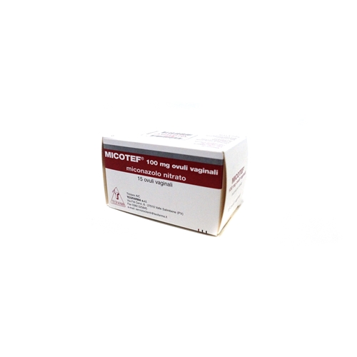 MICOTEF*15 OV VAG 100MG - Farmacia Dott. Pasquale Russo