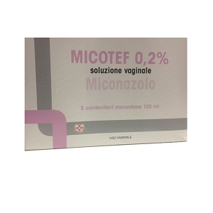 MICOTEF*SOL VAG 5FL 150ML 0,2% - Farmacia Dott. Pasquale Russo