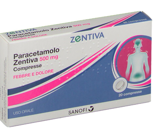 PARACETAMOLO ZEN*20CPR 500MG - Farmacia Dott. Pasquale Russo