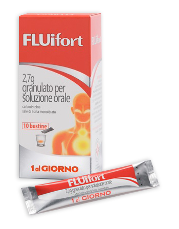 FLUIFORT*10BUST GRAT 2,7G - Farmacia Dott. Pasquale Russo