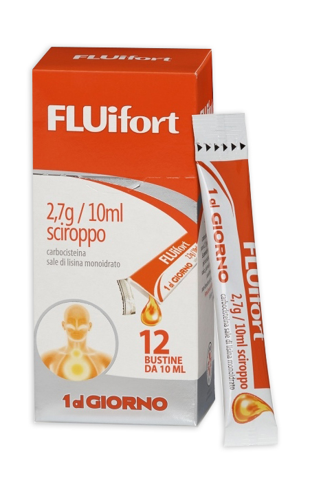FLUIFORT*SCIR 12BUST 2,7G/10ML - Farmacia Dott. Pasquale Russo