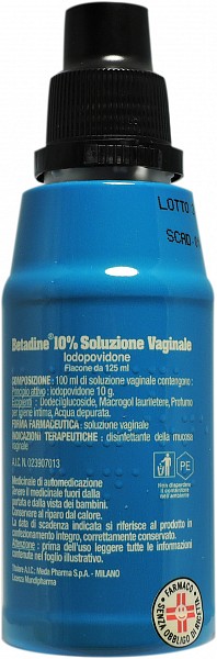 BETADINE*SOLUZ VAG 125ML 10% - Farmacia Dott. Pasquale Russo