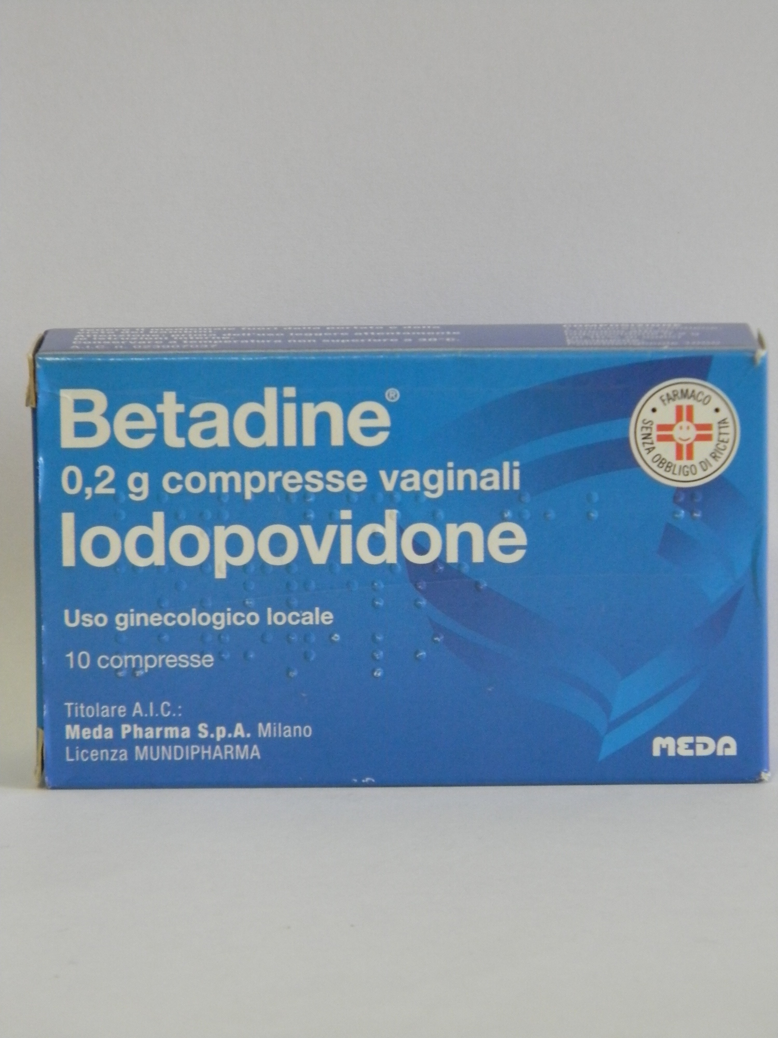 BETADINE*10CPR VAG 200MG - Farmacia Dott. Pasquale Russo