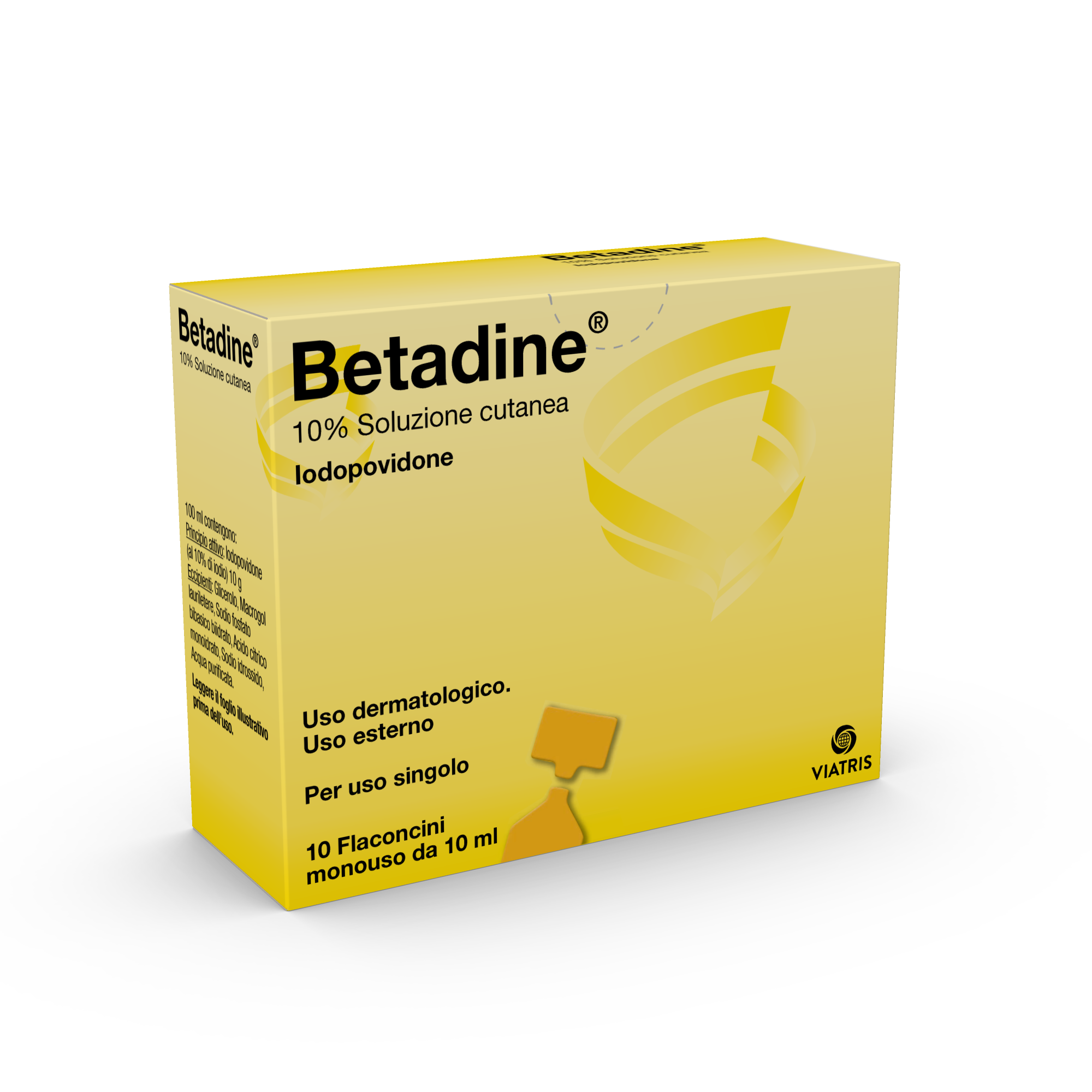 BETADINE*SOL CUT 10FL 10ML 10% - Farmacia Dott. Pasquale Russo