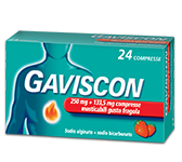 GAVISCON*24CPR FRAG250+133,5MG - Farmacia Dott. Pasquale Russo