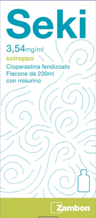 SEKI*SCIR FL 200ML 3,54MG/ML - Farmacia Dott. Pasquale Russo