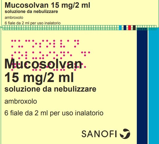 MUCOSOLVAN*NEBUL 6F 15MG 2ML - Farmacia Dott. Pasquale Russo