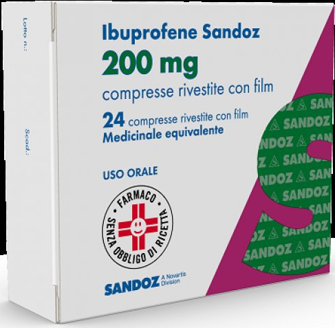 IBUPROFENE SAN*24CPR RIV 200MG - Farmacia Dott. Pasquale Russo