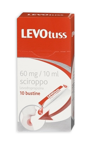 LEVOTUSS*SCIR 10BUST 60MG/10ML - Farmacia Dott. Pasquale Russo
