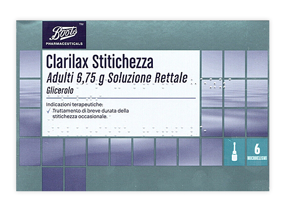 CLARILAX STITICHEZZA*AD 6MICR - Farmacia Dott. Pasquale Russo