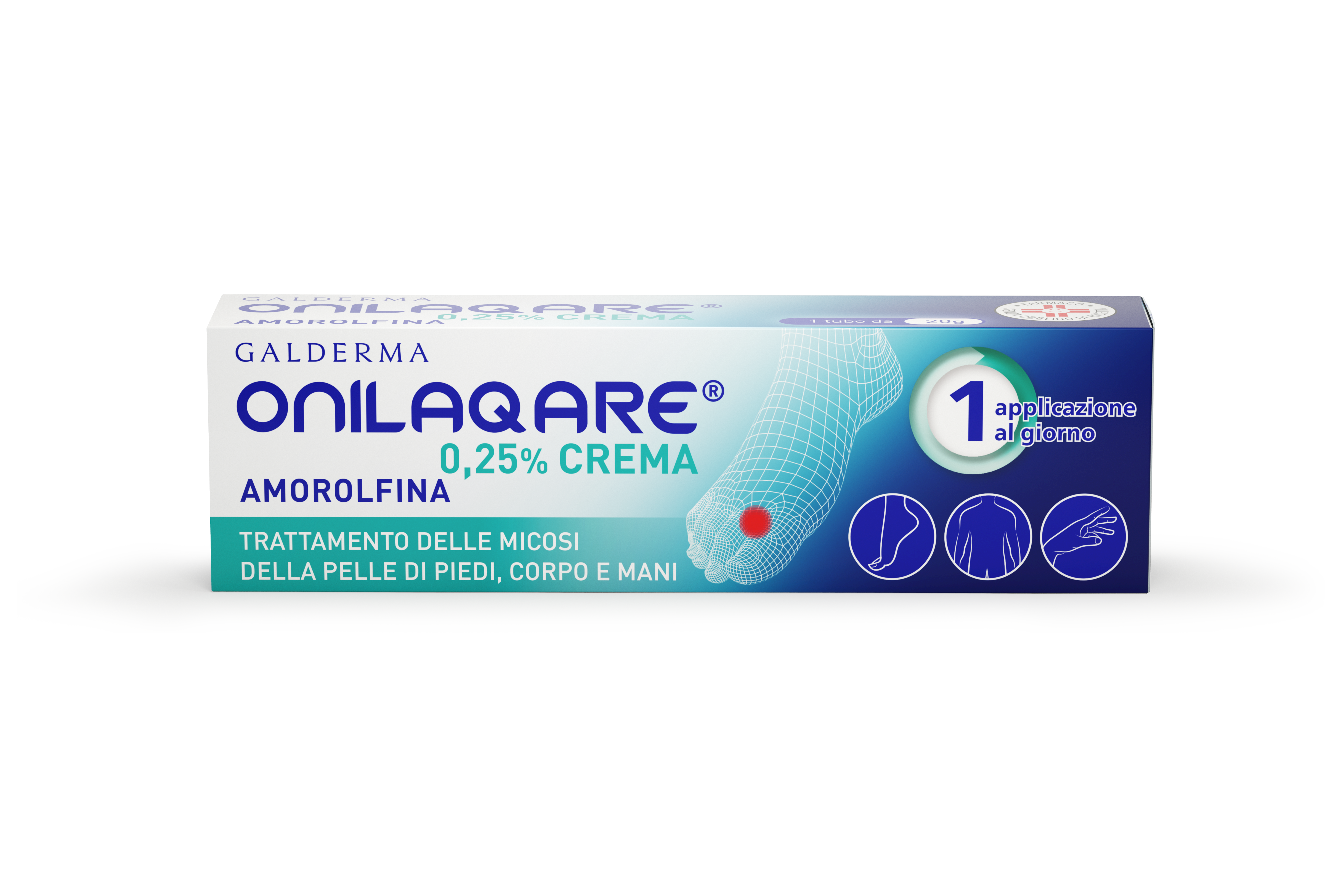 ONILAQARE*DERM CREMA 20G 0,25% - Farmacia Dott. Pasquale Russo