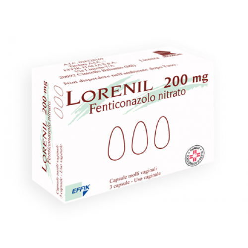 LORENIL*3CPS MOLLI VAG 200MG - Farmacia Dott. Pasquale Russo