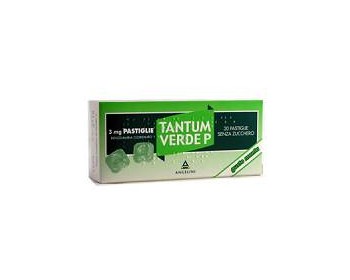 TANTUM VERDE P*20PASTL 3MG MEN - Farmacia Dott. Pasquale Russo