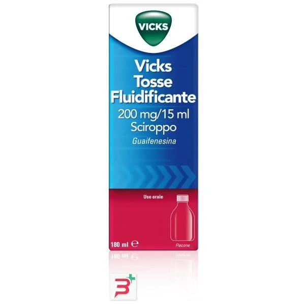 VICKS TOSSE FLUIDIF*FL 180ML - Farmacia Dott. Pasquale Russo