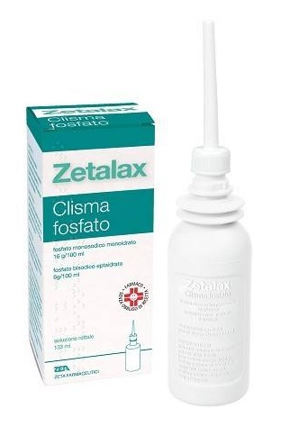ZETALAX CLISMA FOSFATO*133ML - Farmacia Dott. Pasquale Russo