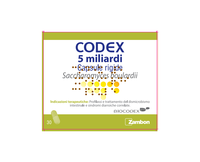 CODEX*30CPS 5MLD 250MG - Farmacia Dott. Pasquale Russo