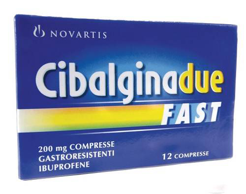 CIBALGINA DUE FAST*12CPR 200MG - Farmacia Dott. Pasquale Russo