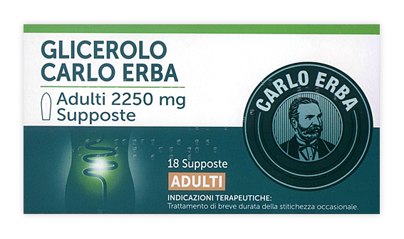 GLICEROLO*AD 18SUPP 2250MG - Farmacia Dott. Pasquale Russo