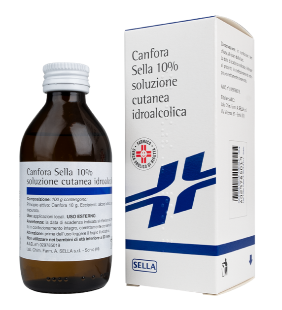 CANFORA*10% SOL IAL 100G - Farmacia Dott. Pasquale Russo