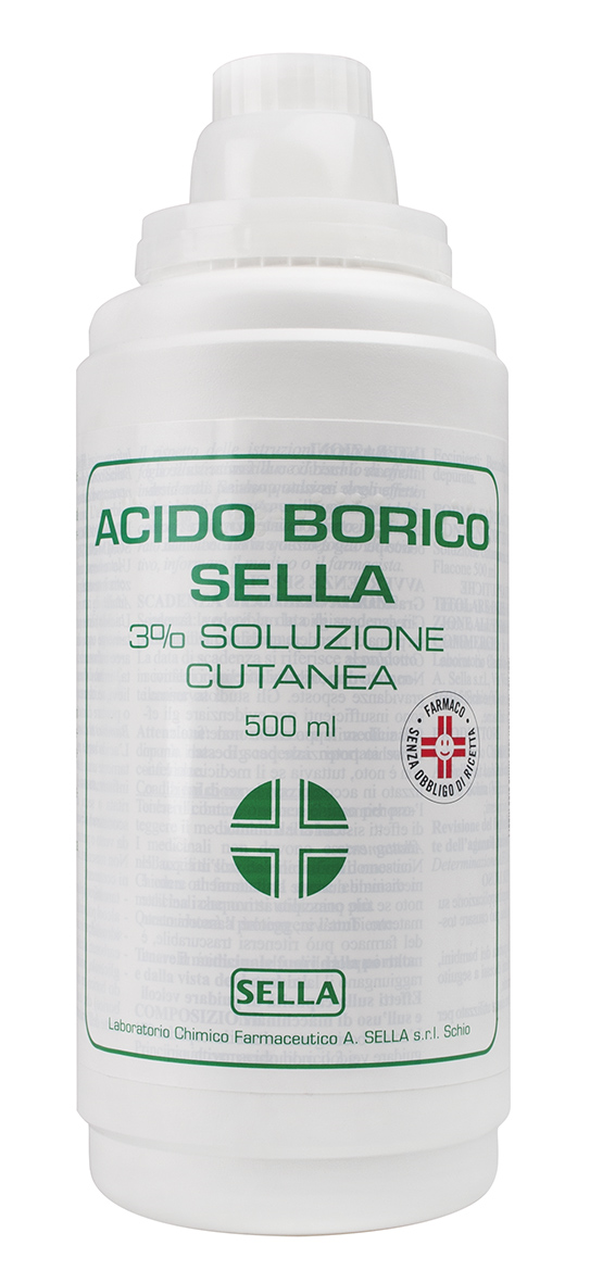 ACIDO BORICO SELLA*3% 500ML - Farmacia Dott. Pasquale Russo