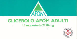 GLICEROLO AFOM*AD 18SUPP2250MG - Farmacia Dott. Pasquale Russo