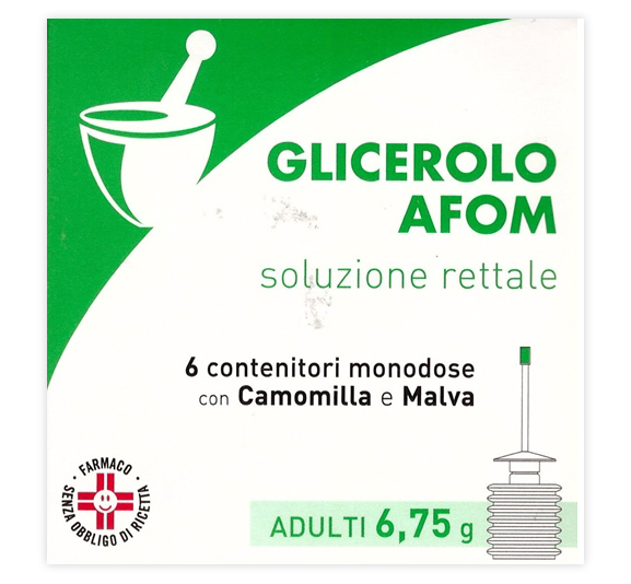 GLICEROLO AFOM*AD 6CONT 6,75G - Farmacia Dott. Pasquale Russo
