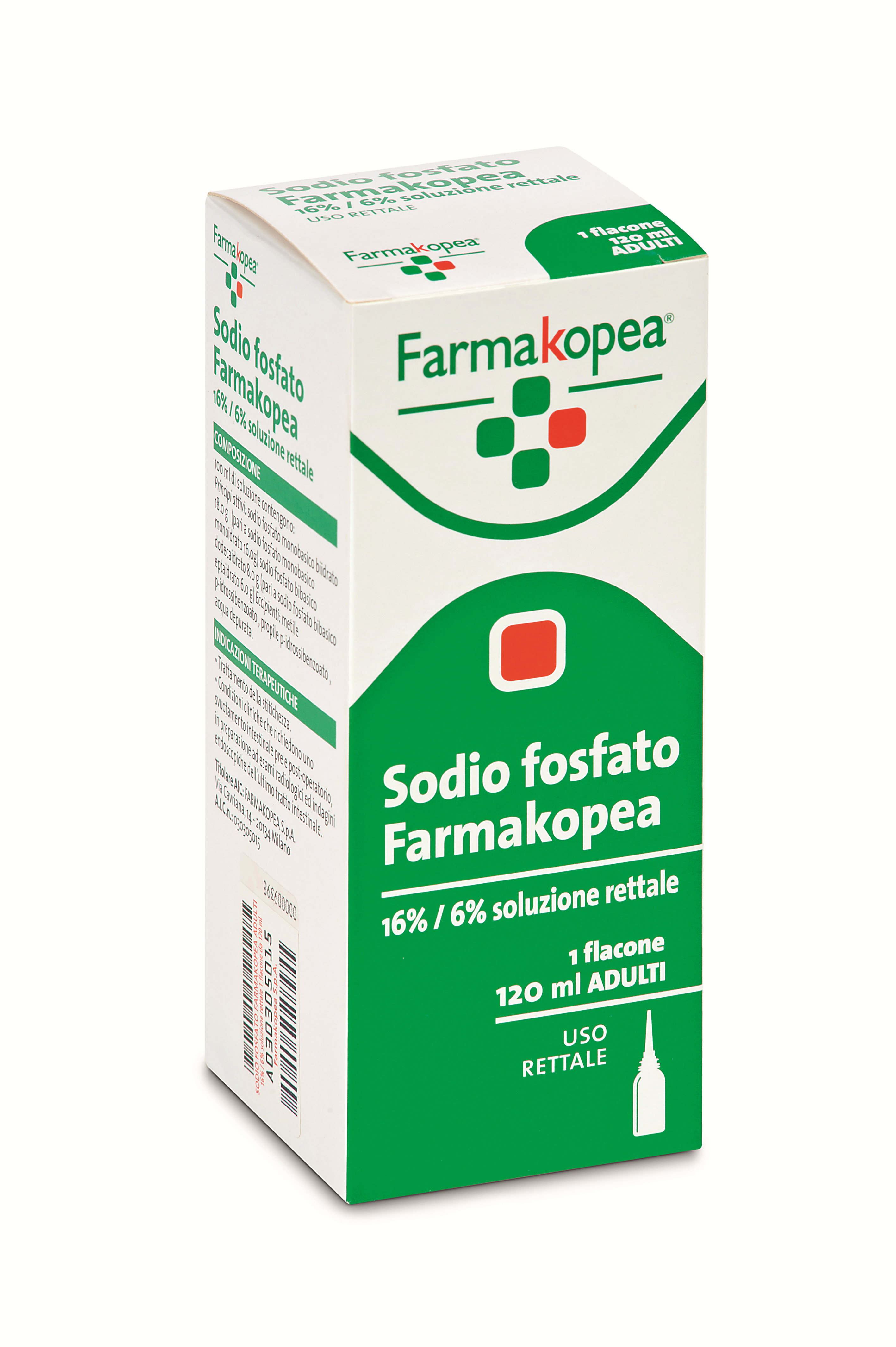 SODIO FOSFATO FA*RETT 120ML - Farmacia Dott. Pasquale Russo