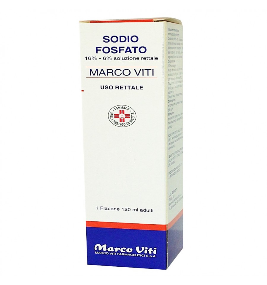 SODIO FOSFATO MV*SOL RET 120ML - Farmacia Dott. Pasquale Russo