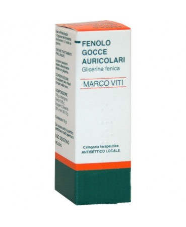 FENOLO MV*GTT OTO 10G1% - Farmacia Dott. Pasquale Russo