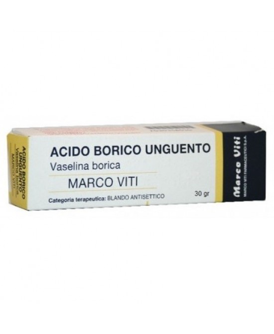 ACIDO BORICO MV*3% UNG 30G - Farmacia Dott. Pasquale Russo