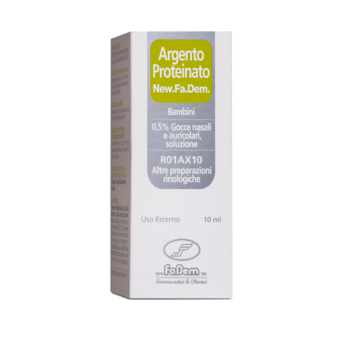 ARGENTO PROTEINATO*0,5% 10ML - Farmacia Dott. Pasquale Russo