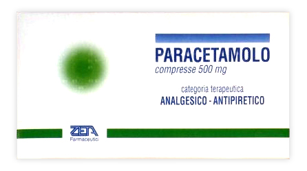 PARACETAMOLO ZETA*20CPR 500MG - Farmacia Dott. Pasquale Russo