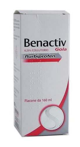 BENACTIV GOLA*COLLUT 160ML 2,5 - Farmacia Dott. Pasquale Russo