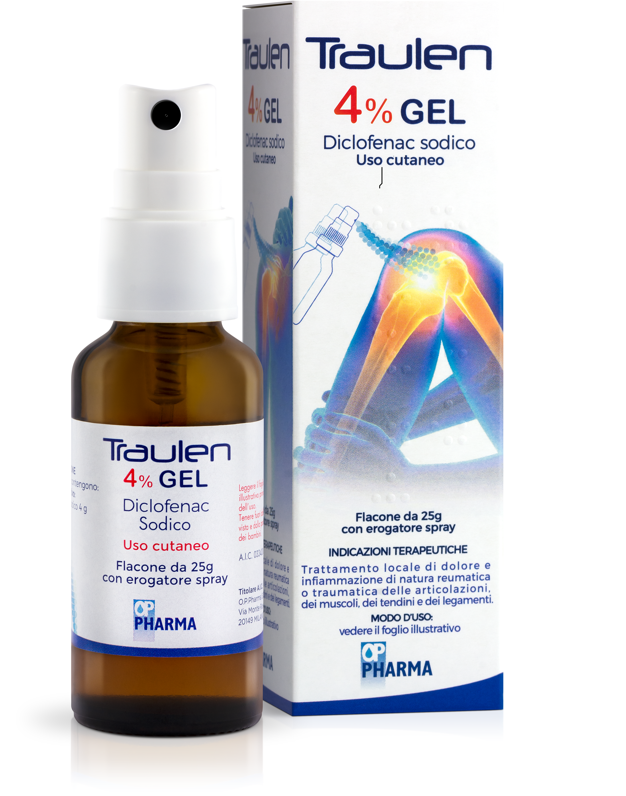 TRAULEN*GEL 4% FL 25G C/EROG - Farmacia Dott. Pasquale Russo
