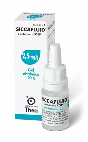 SICCAFLUID*GEL OFT 10G 2,5MG/G - Farmacia Dott. Pasquale Russo