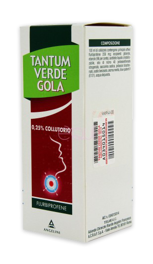 TANTUM VERDE GOLA*COLLUT 160ML - Farmacia Dott. Pasquale Russo