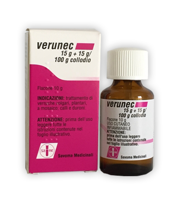 VERUNEC*FL 15G+15G/100G COLLOD - Farmacia Dott. Pasquale Russo