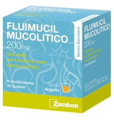 FLUIMUCIL MUCOL*30BUST200MGS/Z - Farmacia Dott. Pasquale Russo